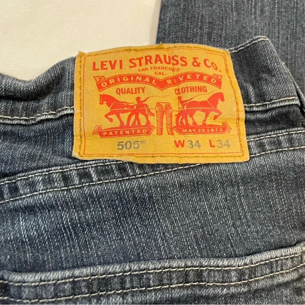 Levi's Dark Blue‎ Straight Men's Jeans